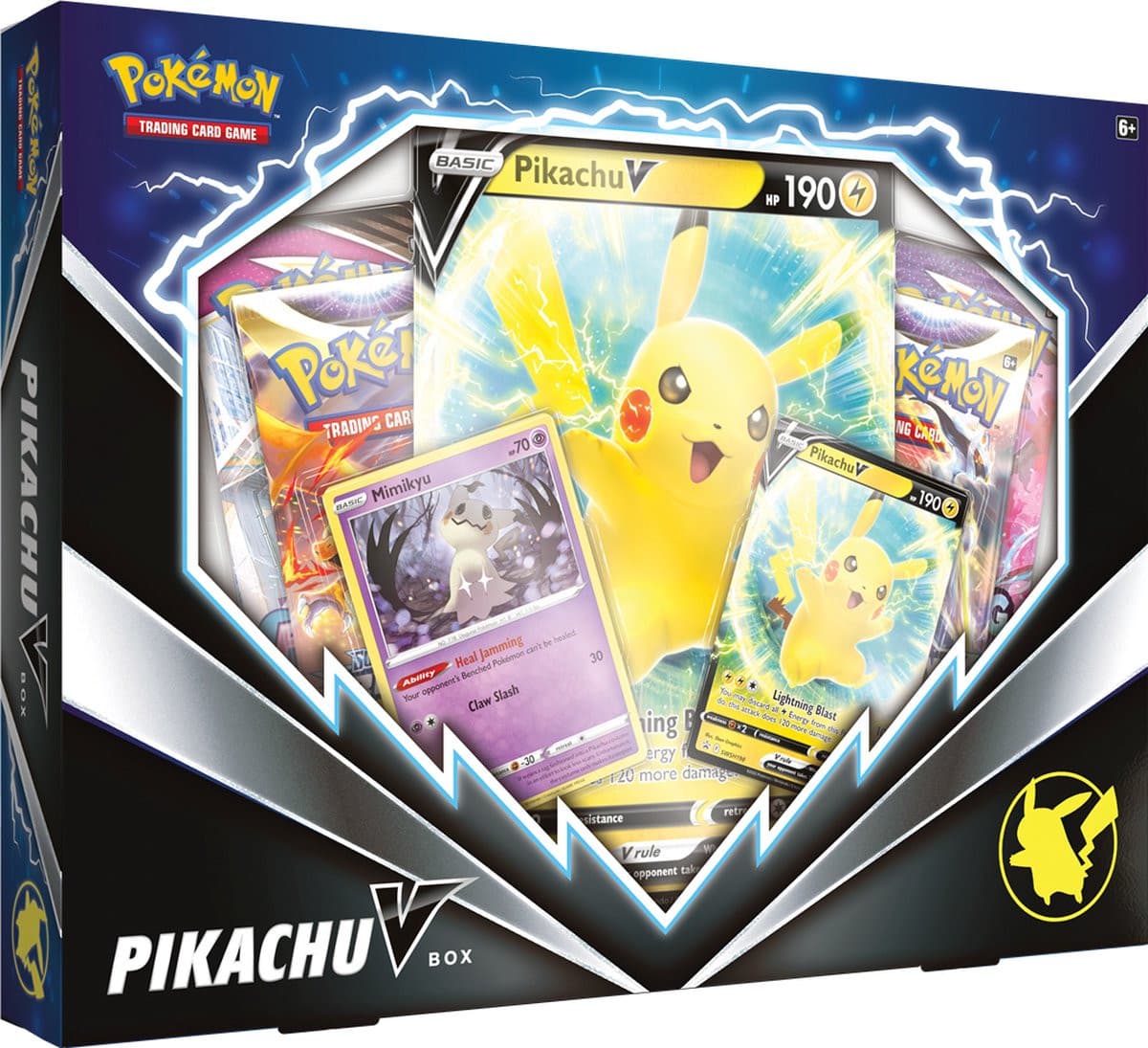 Hardheid Groot leveren Pokémon Pikachu V Box - Pokémon Kaarten | pokemonwinkel