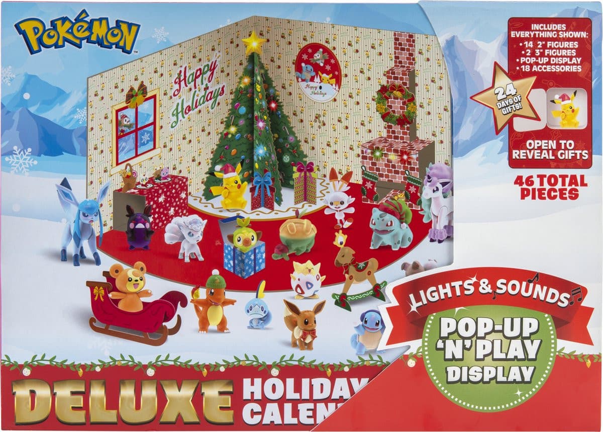 Pokemon - Advent Calendar Holiday Deluxe Edition - 2021 xccscss.
