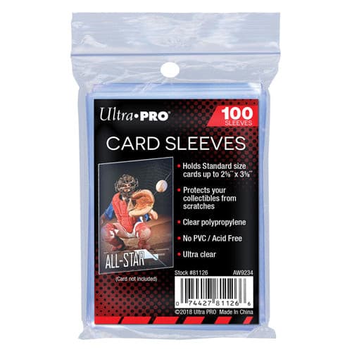 Ultra Pro - Standard Soft Sleeves 100 stuks - Pokemon sleeves xccscss.