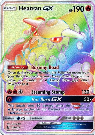 Heatran GX - 238/236 - Hyper Rare xccscss.