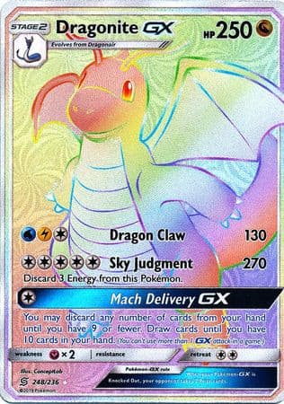 Dragonite GX - 248/236 - Hyper Rare xccscss.