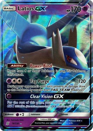 Latios GX - 78/236 - Ultra Rare xccscss.