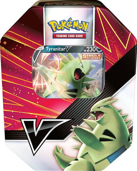 Pokémon: Tyranitar - V Strikers Tin xccscss.