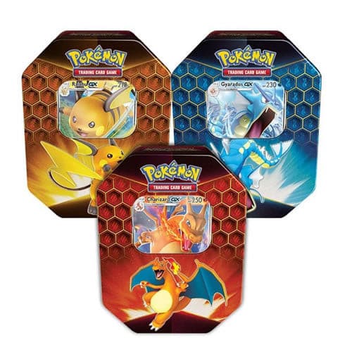 Pokemon Hidden Fates Tin bundel - volledige collectie xccscss.