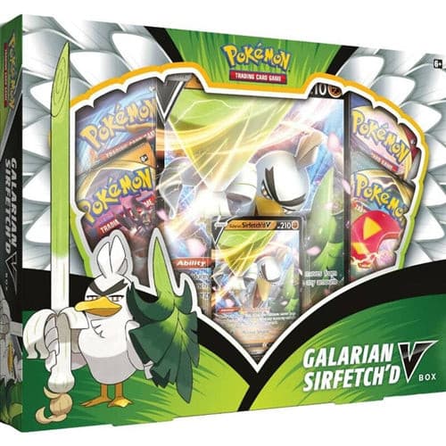 Pokemon - Sword & Shield Champions Path Galarian Sirfetchd V Box xccscss.