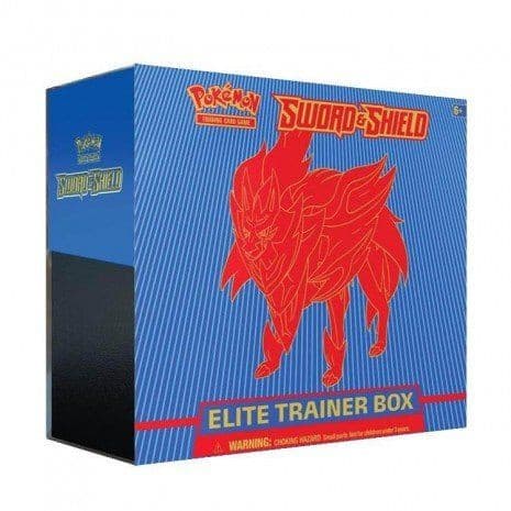 Pokemon Sword & Shield Elite Trainer Box Zamazenta xccscss.
