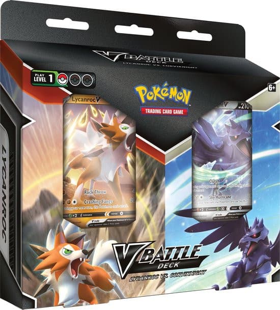 Pokémon V Battle Decks Bundel Lycanroc vs. Corviknight - Pokémon Kaarten xccscss.