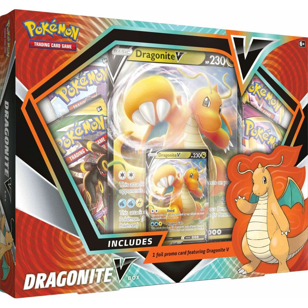 Pokemon Trading Card Game - Dragonite V Box xccscss.