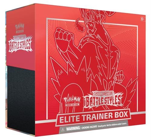 Pokémon TCG - Sword & Shield 5 Battle Styles - Gigantamax Single Strike Urshifu Elite Trainer Box xccscss.