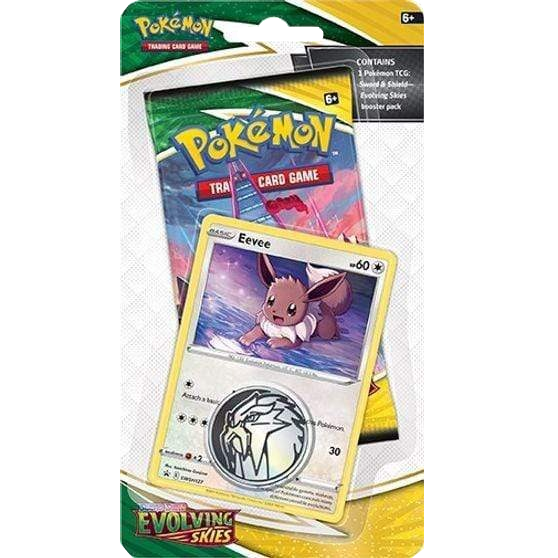 Pokemon TCG Sword & Shield Evolving Skies Eevee Blister xccscss.