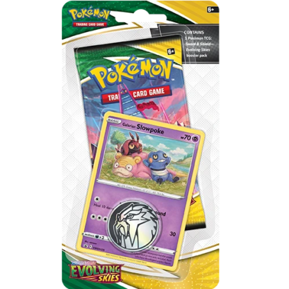 Pokemon TCG Sword & Shield Evolving Skies Galarian Slowpoke Blister xccscss.