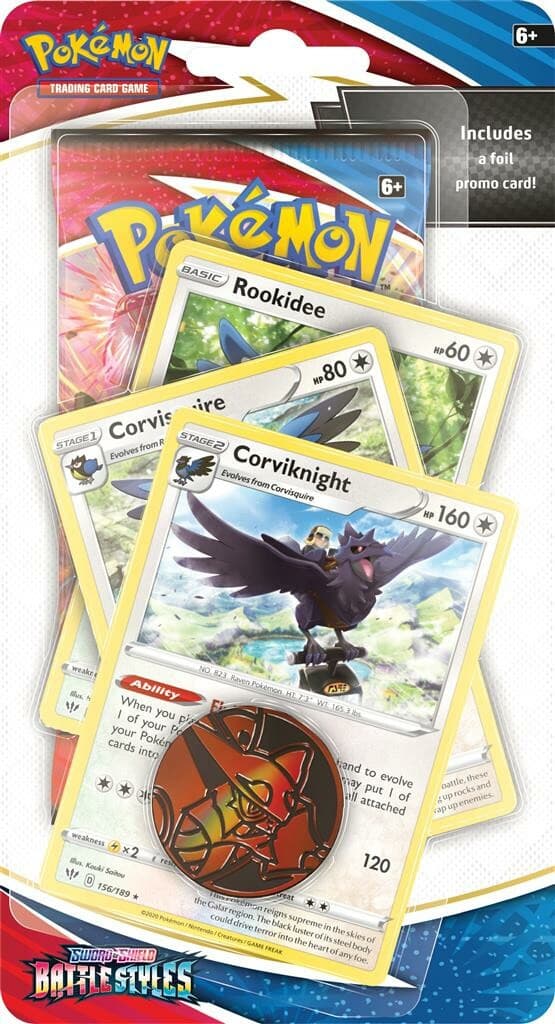 Pokémon TCG Battle Styles Premium Checklane (Corviknight) xccscss.