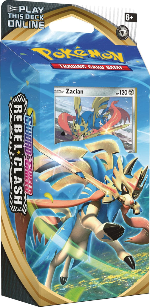 Pokemon - Sword & Shield Rebel Clash Zacian - Theme Deck xccscss.