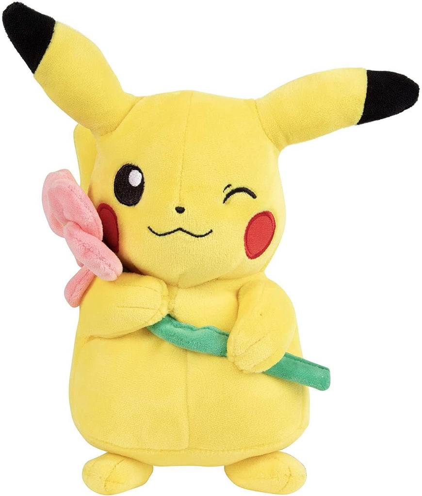 Pikachu Pluche knuffel met Bloem 25 cm Pokémon xccscss.