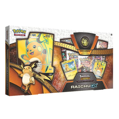 Pokemon - Shining Legends Special Collection Raichu - GX Box xccscss.