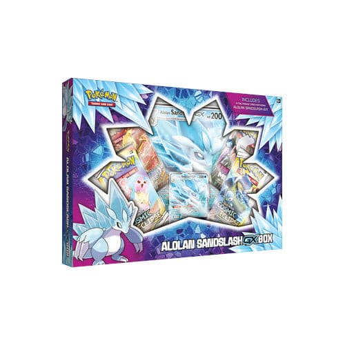 Pokemon - Alolan Sandslash GX Box xccscss.