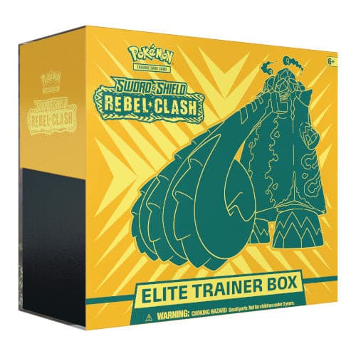 Pokemon - Sword & Shield Rebel Clash - Elite Trainer Box xccscss.