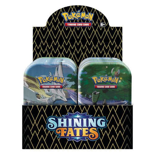 Pokemon - Sword & Shield 4.5 Shining Fates - Mini Tin Display (10 Tins) xccscss.