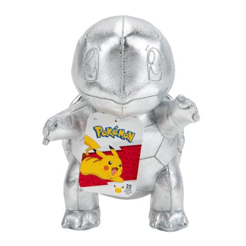 Pokemon - 25th Celebration - 20 cm Silver Squirtle Pluche knuffel xccscss.
