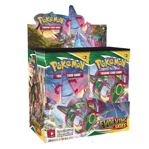 Pokemon - Sword & Shield 7 Evolving Skies - Booster Box xccscss.