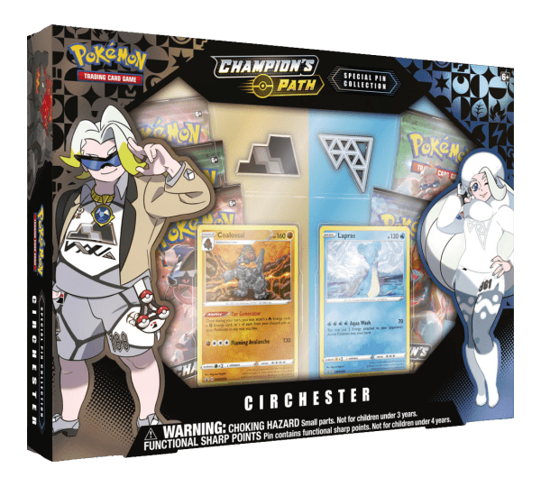 Pokemon Sword & Shield: Champions Path Special Pin Collection - Circhester Gym xccscss.