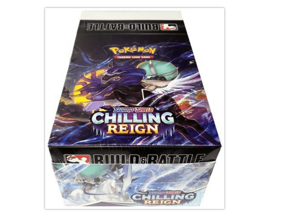 Pokemon Sword & Shield: Chilling Reign Build and Battle Box Case xccscss.