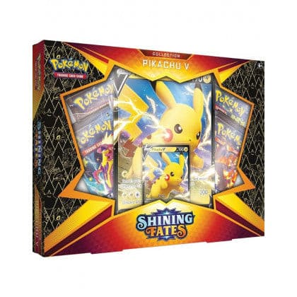 Pokemon: Shining Fates - Pikachu V Box xccscss.