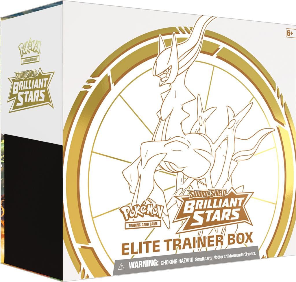 Foto van een Pokemon word & Shield Brilliant Stars Elite Trainer Box