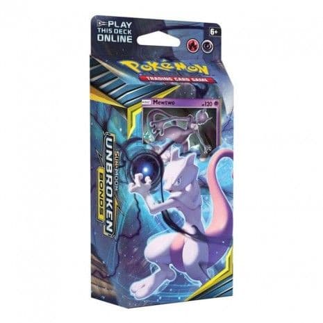 Pokémon Tcg Sun & Moon Unbroken Bonds Theme Deck Mewtwo xccscss.