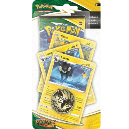 Pokémon TCG Evolving Skies: Premium Checklane Blister – Luxray xccscss.