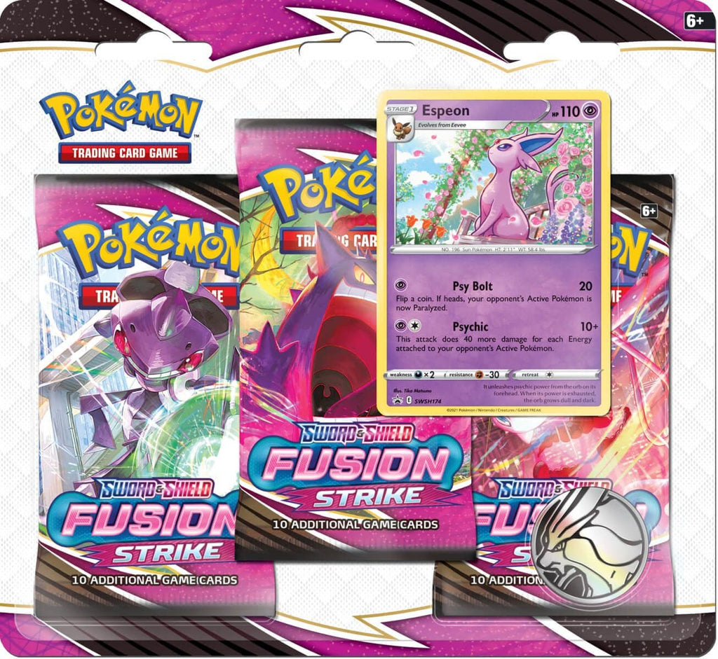 Pokemon: Fusion Strike - Booster Blister: Espeon xccscss.