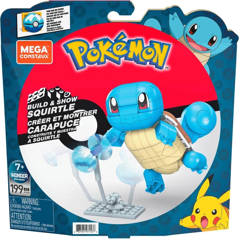 Mega Construx Pokemon - Squirtle xccscss.