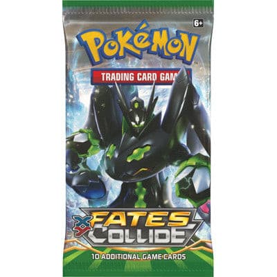 Pokemon XY10 Fates Collide booster xccscss.