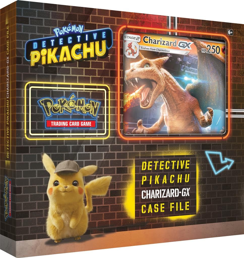 Pokemon TCG DETECTIVE PIKACHU GX BOX CHARIZARD xccscss.