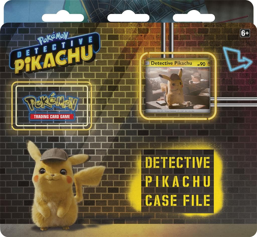 POK TCG DETECTIVE PIKACHU 3 BOOSTER BLISTER xccscss.