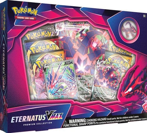 Pokemon Eternatus VMAX Premium Collection Box xccscss.