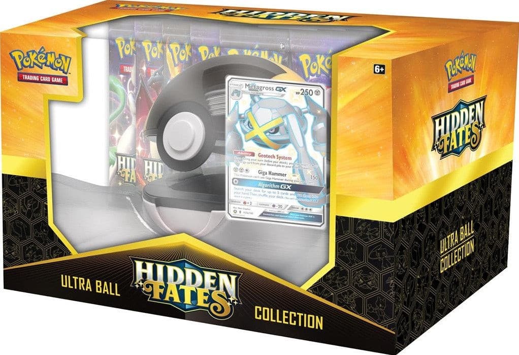 Pokemon - Hidden Fates Pokeball Collection Metagross-GX xccscss.