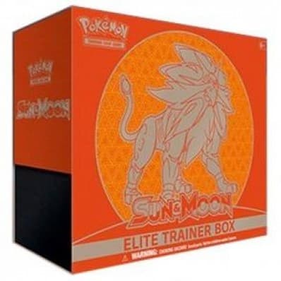 Pokemon Sun & Moon - Elite Trainer Box Solgaleo xccscss.