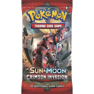 Pokemon Sun & Moon Crimson Invasion - Losse booster pakje
