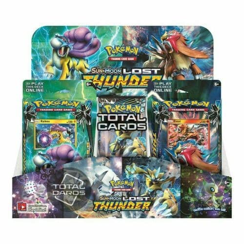 Pokemon Sun & Moon: Lost Thunder Launch Kit Display xccscss.